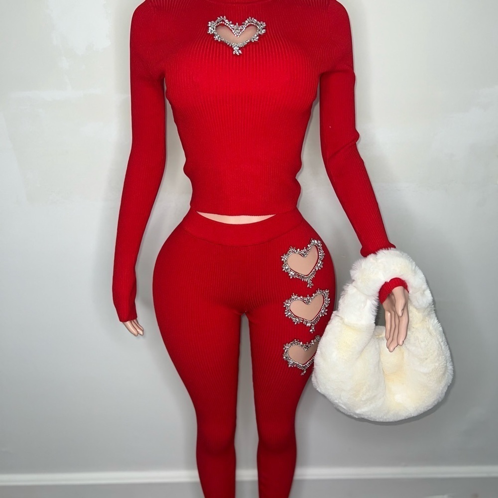 Our hearts leggings set - Picture 5 of 5